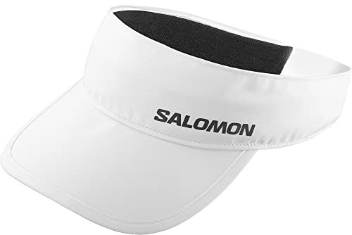 Salomon Cross Unisex Kappe Trail Running Wandern MTB Lauf, Aktiver , Optimierte Position, Recyclingmaterial, Weiß, Einheitsgröße