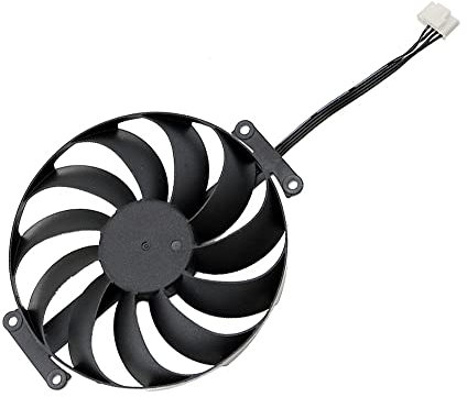 RAKSTORE T129215BU FDC10U12D9-C 95mm Graphics Card Cooling Fan Replacement for ASUS RTX 3050 RTX 3060 Phoenix Quiet Cooler Fan