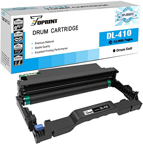 TOPRINT Kompatibel trumenhet bildtrumma DL-410 (DL410, DL 410) 12000 sidor för skrivare P3018DW P3018DN P3308DW P3308DN M6708DW M6708DN M7108DW M6808FD. W M7208FDW M7308FDW