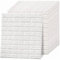 Paquete de 10 Paneles de Pared de Ladrillo, Papel Tapiz de Ladrillo 3D 35x38cm, Paneles Decorativos Para Pared, Panel de Pared de Ladrillo Falso Autoadhesivo para Sala de Estar (10 Unidades, Blanco)