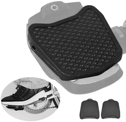 Pedal Plate Adapter/Klickpedale/Kompatibel mit Shimano SPD-SL Klickpedale/Ändert Klickpedale zu Flats/Keine Shuhplatten benotigt,für Grip und Komfort (Look KEO KOMBPATIBEL)