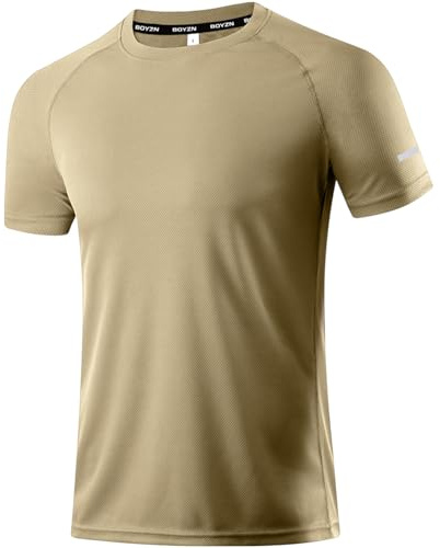 Boyzn 1, 3 eller 5-pack sportt-shirts, herr, kortärmade t-shirts, funktionell skjorta, löpskjorta, snabbtorkande ventilerande sportskjorta, sommar, fitnessskjorta, träningströja för löpning, träning,