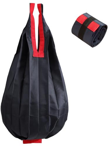 Veki Wiederverwendbare Einkaufstasche, Einkaufstaschen Faltbar, Umweltfreundliche Einkaufsbeutel mit Henkeln, Leicht Shopping Bag, Groß Tragetasche für Täglichen Einkaufen und Reisen (Marineblau)