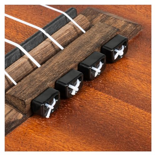 Alba Guitar Beads Black Ukulele Beads for Nylon Strings, carbon strings