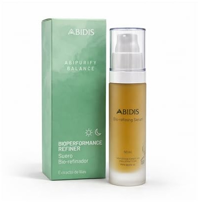 Abidis Abipurify Balance Bioperformance Refiner 50ml | Sérum Seborregulador y Matificante | Con Extracto de Lila y Vitaminas B | Reduce Brillos, Poros y Acné | Uso Día y Noche
