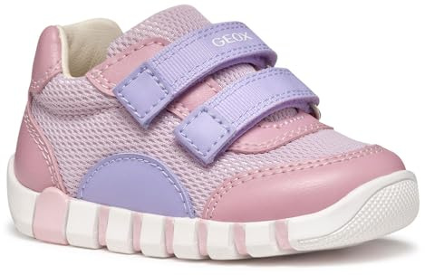 Geox B Lupidoo Girl A, Scarpe Primi Passi Bambine e Ragazze, Rose Lilac, 26 EU