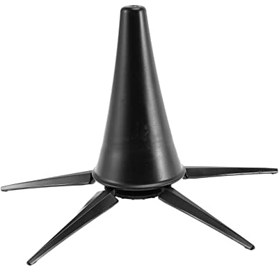 Haptufer Support de Support de Clarinette Portable Support Pliable Support en MéTal à 5 Pieds Accessoire pour Instrument à Vent