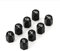 Xzenuo Ventilkappen Auto, Aluminium Metal Autoventil Kappe mit Beschriftung Reifenventilkappen, 8pcs Car Tyre Valve Caps Covers, Reifenmarkierer zum Einlagern Reifen für PKW, SUV
