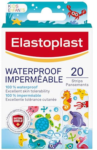 Elastoplast Pansements Waterproof Enfants Imperméable 20 pansements