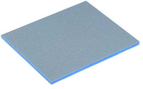 sourcing map Sanding Sponge Block, 1200-1500 Grit, 136mm x 113mm x 4mm