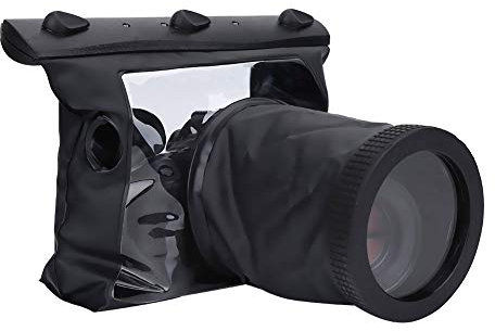 Goshyda Camera Waterproof Housing Bag, for SLR DSLR, HD Underwater Housing Case Dry Bag Pouch for Diving Swimming Drifting