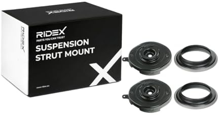 RIDEX 1180S0721 Supporto ammortizzatore Anteriore bilaterale senza accessori con supporto/cuscinetto per RENAULT MEGANE I (BA0/1)