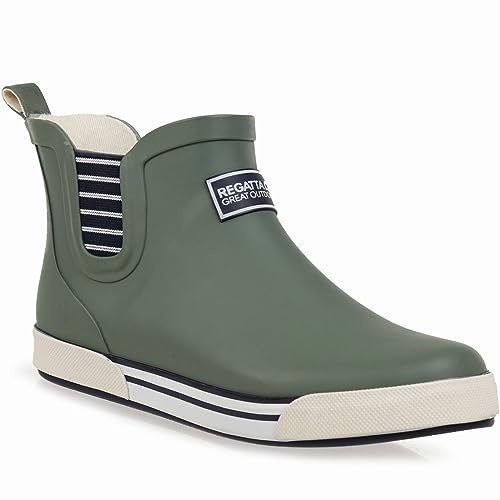 Regatta Womens Lady Bayla Ankle Wellington Boots Wellies - Forest - 3 UK