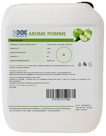 0,5L AROME NATUREL DE POMME ULTRA CONCENTRE (500ML)