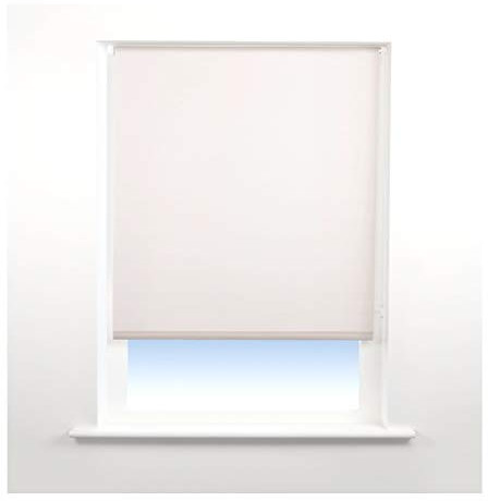 DAYLIGHT Roller Blind, Light filtering Roller Blind, Soft Blush White, 120 cm Wide x 170 cm Drop