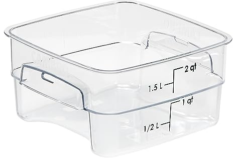 Cambro Container Square Polypropylene - 1.9Ltr