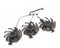 RAKSTORE TH9520B2H-PCB01 Graphics Card Cooling Fan Compatible with Palit RTX 4070 Ti RTX 4080 RTX 4090 GameRock Quiet Cooler Fan (3 Pcs)