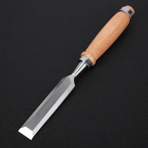 Fdit Ciseau en Bois avec, Ergonomique de 20 Mm de Large pour la Menuiserie sans Effort, Outils