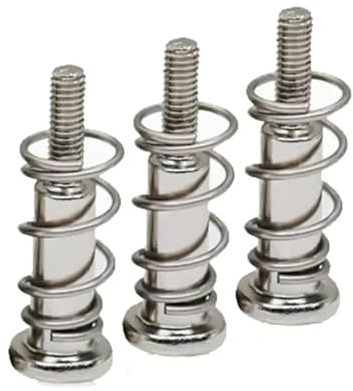 Skruvar, PC Fläktskruvar M2 .5 M3 M4 Pläterad Nickel Järn Korsfjäderskruv(M2.5x9mm)