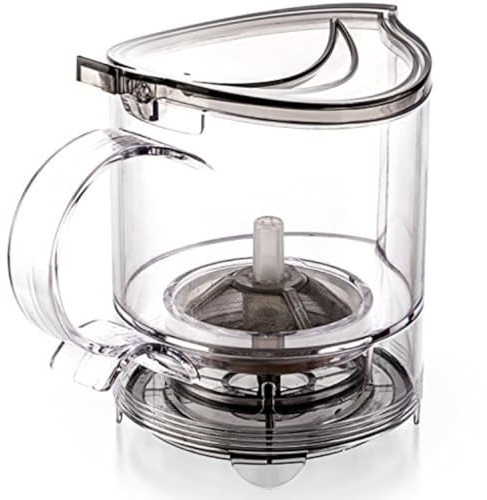 FUANA Para máquina de té de hojas con infusor de malla fina para té y café de hojas sueltas, 15 x 10 x 10 cm, colador extraíble para una fácil limpieza, compatible con taza, utensilios de cocina