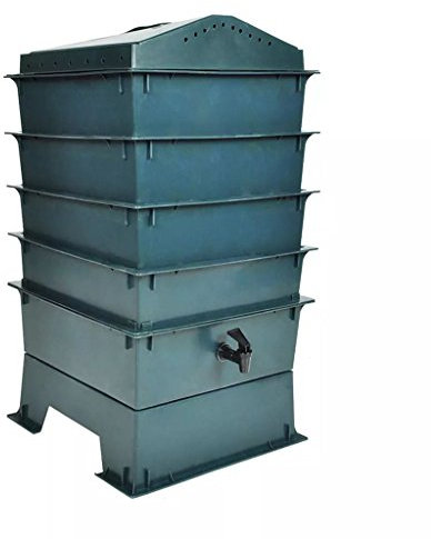 Festnight- Bac à Compost Lombricomposteur Vermicompost Vermicomposteur