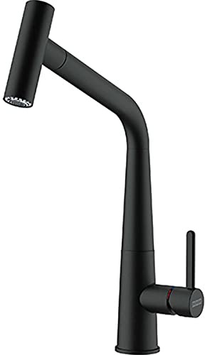 Franke 115.0625.190, Küchenarmatur Icon pull-out spray, Black Matt