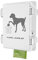 Dog Poop Bag Dispenser Wall Mounted Waterproof Outdoor Pet Waste Bags Dispenser Station Stake, Pole, Fence Mounted fits Home, Porch, Back Yard (white,only dispenser)