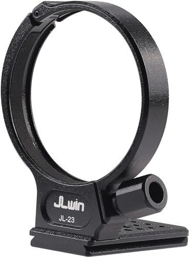 Hersmay Collier de serrage en métal pour objectif Sigma 100-400 mm F5-6.3 DG DN OS pour Sony E Mount Art 105 mm F1.4 DG HSM compatible avec plaque à dégagement rapide Arca Type