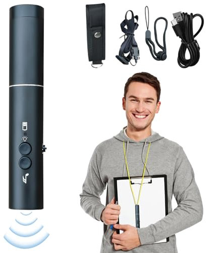 Vegena Elektronische Pfeife, Tragbare Notfallpfeife, Elektronische Handpfeife Für Schiedsrichter, Einstellbare Laute Handpfeife Mit Taschenlampe Für Trainer P.E.Teacher Outdoor