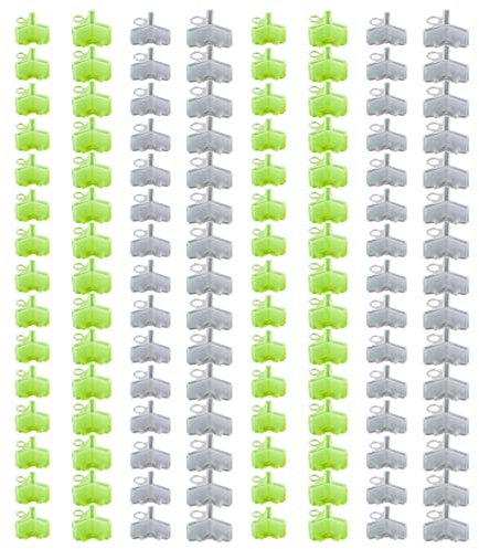 SHITOOMFE Pesca Tapa de agudos Cubierta Protector Soporte de seguridad Capa de pesca Fonnets 120 PCS Protector de gancho de pesca