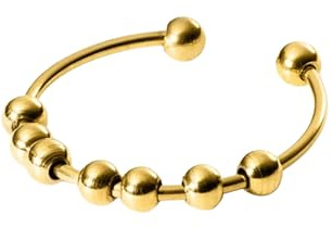 Purelei Shade Anxiety Ring (Gold) – Fidget Ring - Wasserfester Damenring aus langlebigem Edelstahl – Verstellbare Ringe von Größe 60 bis 66 – Modeschmuck für deinen individuellen Look