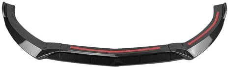 Spoiler anteriore per auto Spoiler Anteriore Labbro Paraurti Per Mercedes Per Benz Per C-Class Per W205 Sport Per C180 C200 C300 2015-2018 Inferiore Corpo Splitter Protezione Spoiler Anteriore Sottopa