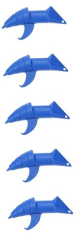 5 Pz Può perforatore apriscatole apribottiglia can opener può perforare l'apribottiglie apribottiglie elettrico perforatrice portatile per lattine Favore del partito plastica Amosfun