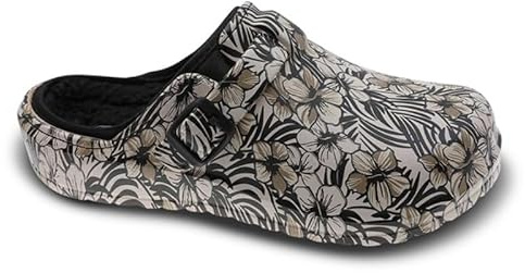 BEPPI Zuecos Confort con Hebilla Ajustable Hechos de EVA y Forro Suave, Ligeros y Antideslizantes, Ideales para Pasear y Ocio (Marrón, Sistema Tallas Calzado EU, Adulto, Mujer, Números, Mediano, 38)
