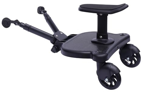 Buggy Board handvagn 25 kg lastkapacitet stegbräda