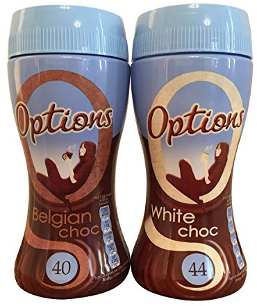 Options Hot Chocolate Double Variety Bundle Set! Belgian Chocolate and White Chocolate! Hot Chocolate Lovers Delight!
