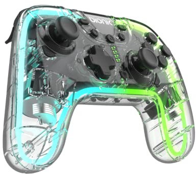 Bionik NeoGlow - Drahtloser Controller mit RGB-LED-Effekten für Nintendo Switch