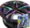 PMcolours Flip Flop Lack mit Multi Color GRÜN (grün-blau-violett) Chamäleon-Effekt Sprühset, (1x Flip Flop Sprühfarbe + 1x Basisspray Schwarz + 1x 2K-Klarlack), 3x Spray, 1300ml