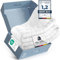 müüd® 7kg Therapiedecke I 135x200cm I Für erholsamen Schlaf I Hochwertige Gewichtsdecke aus atmungsaktiver Baumwolle I Stressreduzierend & therapeutisch - Inkl. Verpackungsbox mit Tragegriff