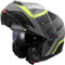 LS2, Casco Moto Modulare STROBE II MONZA Matt Black H-V Yellow, L