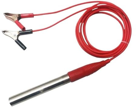 Chauffe-eau 12 V CC Avec Pince Crocodile, Cartouche Chauffante 150 W, 200 W, 300 W, Thermoplongeur Portable En Acier Inoxydable(12V 200W)