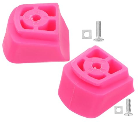 SUPVOX Tope De Freno Universal Antideslizante para Patines En Línea Infantiles 2 Piezas Repuesto De Freno De Seguridad Ligero Compatible con Varias Marcas para Frenado Rápido