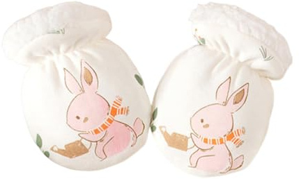 OIXYEY Manoplas Para Bebés, Guantes Cálidos De Algodón, Guantes De Invierno Para Bebés Niños Y Niñas, Guantes Forrados De Lana Para Recién Nacidos De 0 A 12 Meses, Guantes Para Bebés