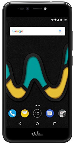 Wiko U Pulse Black (Smartphone, 5,5 Zoll HD, 13 MP Kamera, 8MP Selfie-Kamera, Android, Fingerabdruck, 32GB ROM/3GB RAM, Quad-Core CPU, 4G, Dual-SIM, Speicher erweiterbar um bis zu 128GB, Black)