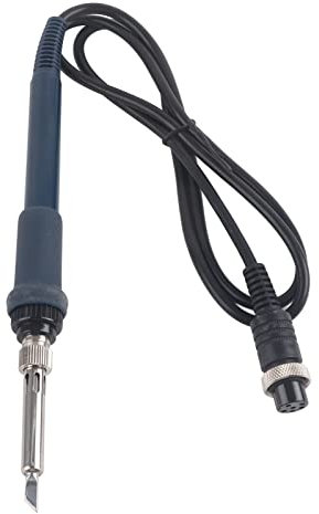 Saldatore Elettrico 19 cm, SBK907B 60W DC26V Manico Saldatore 6 Fori Elettrico Strumento per Saldatore