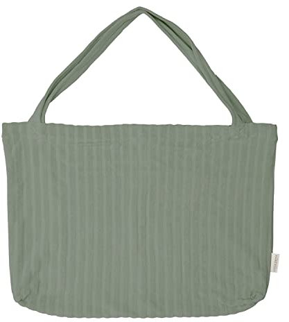Little Dutch TE40873020 Strandtasche/Wickeltasche Frottee dunkelgr