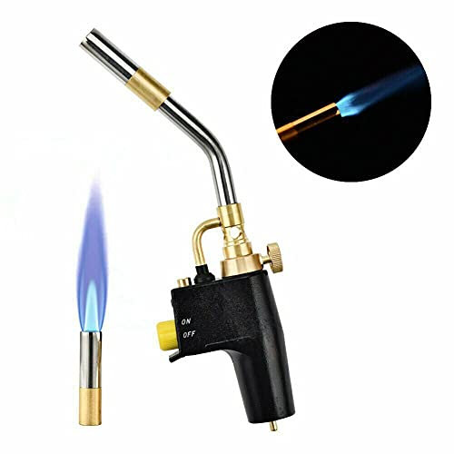 Vislone Portable High Heat Welding Plumbing Torches Gas Soldering Plumbing Blow Torch Soldering Instant Professional Brazing Torch