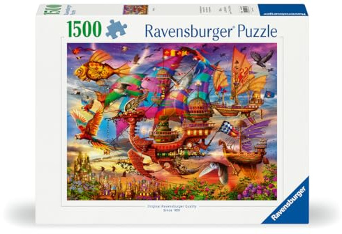 Ravensburger The Flight 1500 Piece Jigsaw Puzzle by Ciro Marchetti | Precision Cut Vibrant, Glare-Free Imagery | Great for Adults & Kids