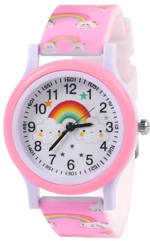 OFFCUP Kids Watch, 3D Cute Cartoon Toy Watches, Silicone Band Wrist Watches | Analogue Quartz Watch Gift for Kids Boys and Girls Age 3-11 Years Old Children's Day Gifts
