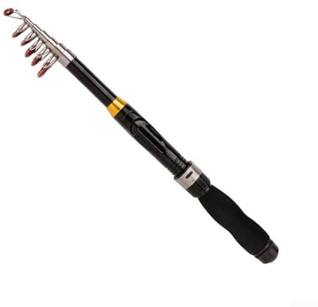 Kompakte Fiberglasstange, 25 cm, kurzer Abschnitt, einfach zu tragen, perfekt für Angelbegeisterte (1,2)